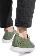 PANTOFI SPORT GREEN PIELE NATURALA 6SP05