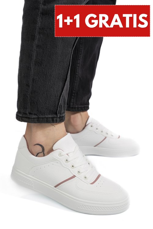 Pantofi sport white pink 9sp62
