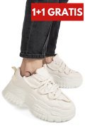 PANTOFI SPORT BEIGE BSPL503