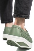 MOCASINI GREEN PIELE NATURALA ASP522