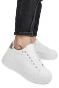 PANTOFI SPORT WHITE SILVER 6SP008