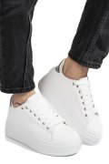 PANTOFI SPORT WHITE SILVER 6SP008