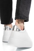 PANTOFI SPORT WHITE SILVER 6SP008