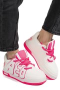 PANTOFI SPORT WHITE PINK E03-1