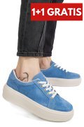 PANTOFI SPORT BLUE PIELE NATURALA INTOARSA ASPN2510