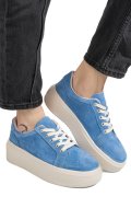 PANTOFI SPORT BLUE PIELE NATURALA INTOARSA ASPN2510