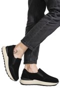 PANTOFI SPORT BLACK PIELE NATURALA INTOARSA ASPN379