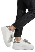 PANTOFI SPORT WHITE SILVER LSPA285