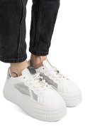 PANTOFI SPORT WHITE SILVER NSPB733