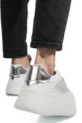 PANTOFI SPORT WHITE SILVER NSPB733