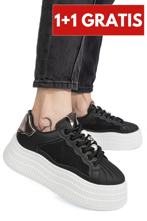 Pantofi sport black nspb733