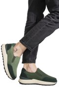 PANTOFI SPORT GREEN PIELE NATURALA INTOARSA ASPN379