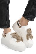 PANTOFI SPORT WHITE CHAMPPAGNE LSPA285