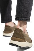 PANTOFI SPORT KHAKI PIELE NATURALA INTOARSA ASPN379