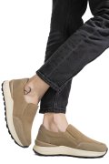 PANTOFI SPORT BEIGE PIELE NATURALA INTOARSA ASPN379