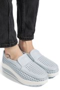 MOCASINI BLUE PIELE NATURALA ASP522