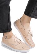 PANTOFI SPORT PINK PIELE NATURALA 6SP05