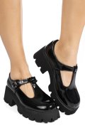 PANTOFI BLACK SHINING LSPU28