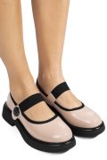 PANTOFI NUDE SHINING LSPU57
