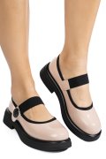 PANTOFI NUDE SHINING LSPU57