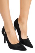 PANTOFI BLACK SUEDE CSPRL011