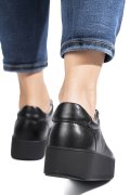 PANTOFI SPORT NEGRI PIELE NATURALA FSP002470