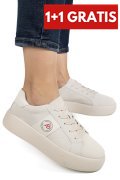 PANTOFI SPORT BEJ PIELE NATURALA INTOARSA FSP001879