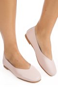 BALERINI ROZ PIELE NATURALA ASPN9178