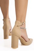 PANTOFI BEIGE BSPG-0913-1