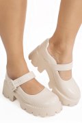 PANTOFI BEIGE SHINING LSPU32