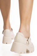 PANTOFI BEIGE SHINING LSPU32