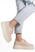 PANTOFI ROZ PIELE NATURALA ASPN92510