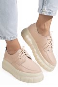 PANTOFI ROZ PIELE NATURALA ASPN92510