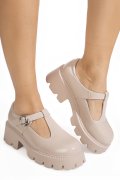 PANTOFI NUDE SHINING LSPU28
