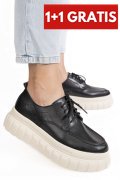 PANTOFI NEGRI PIELE NATURALA ASPN92510