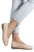 BALERINI ROZ PIELE NATURALA ASPN806