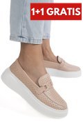 PANTOFI PINK PIELE NATURALA ASPN2771