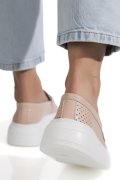 PANTOFI PINK PIELE NATURALA ASPN2771