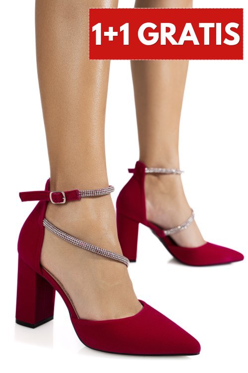 Pantofi fucshia bspg-0913-1