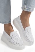 PANTOFI WHITE PIELE NATURALA ASPN2771