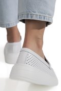 PANTOFI WHITE PIELE NATURALA ASPN2771