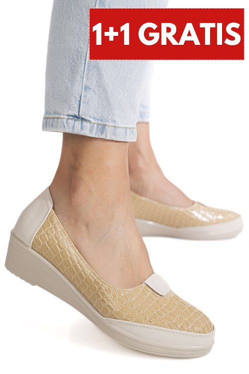 Pantofi beige asp095