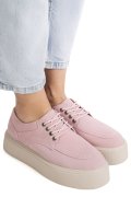 PANTOFI PINK PIELE NATURALA INTOARSA ASPN2518