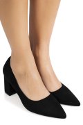 PANTOFI BLACK SUEDE MSP431