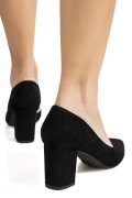 PANTOFI BLACK SUEDE MSP431
