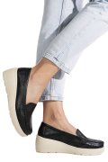 MOCASINI NEGRU PIELE NATURALA ASPN3125