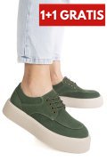 PANTOFI GREEN PIELE NATURALA INTOARSA ASPN2518