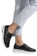 PANTOFI SPORT NEGRI PIELE NATURALA ASP096