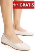BALERINI BEJ PIELE NATURALA ASPN9178