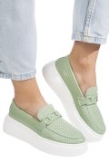 PANTOFI GREEN PIELE NATURALA ASPN2771
